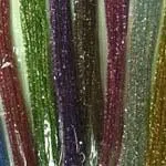 12" Chenille Tinsel Stems Assorted Pack of 100