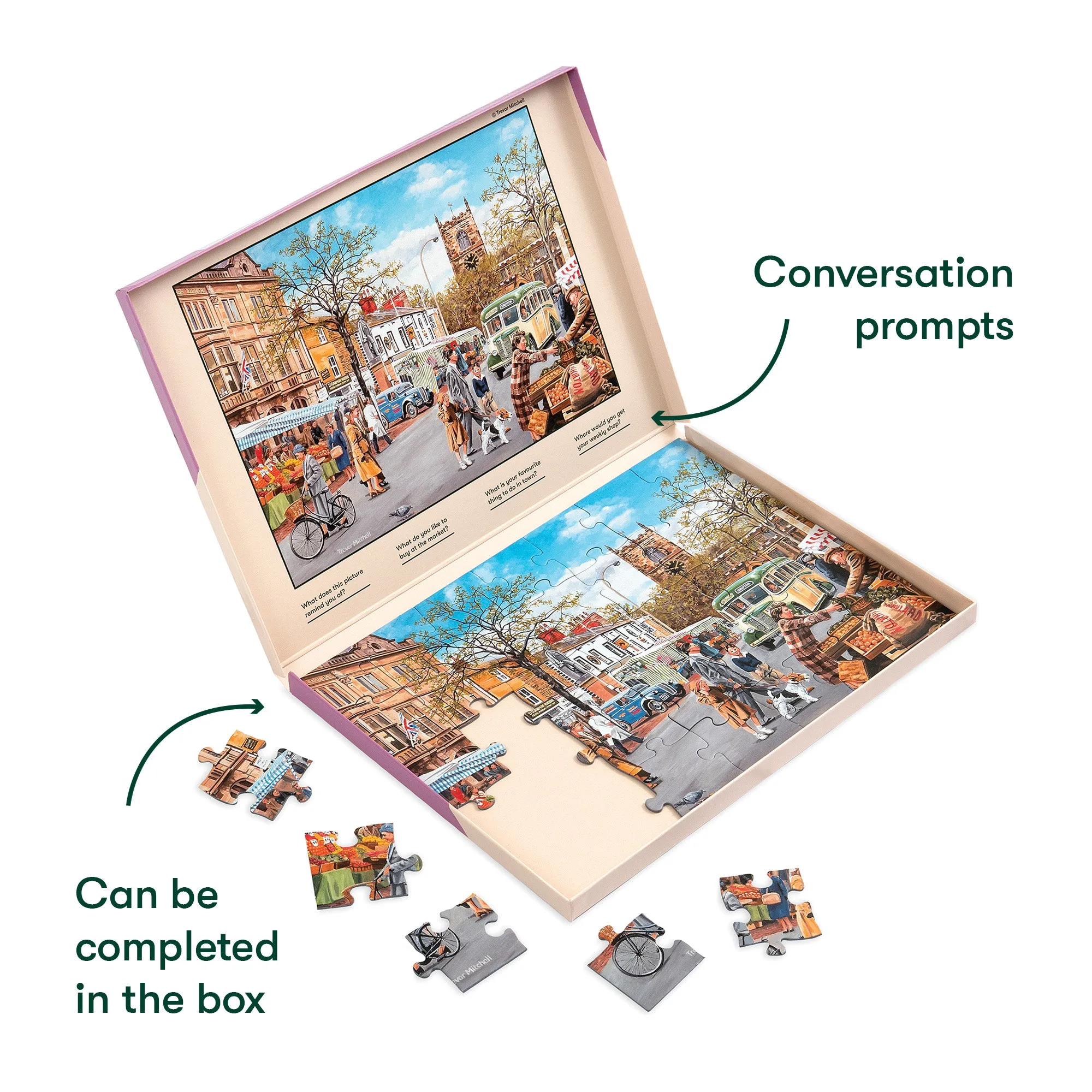 35 Piece Jigsaw Puzzle - Autumn Market - VAT Free