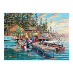 63 Piece Jigsaw Puzzle - Lakeside Vacation - VAT Free