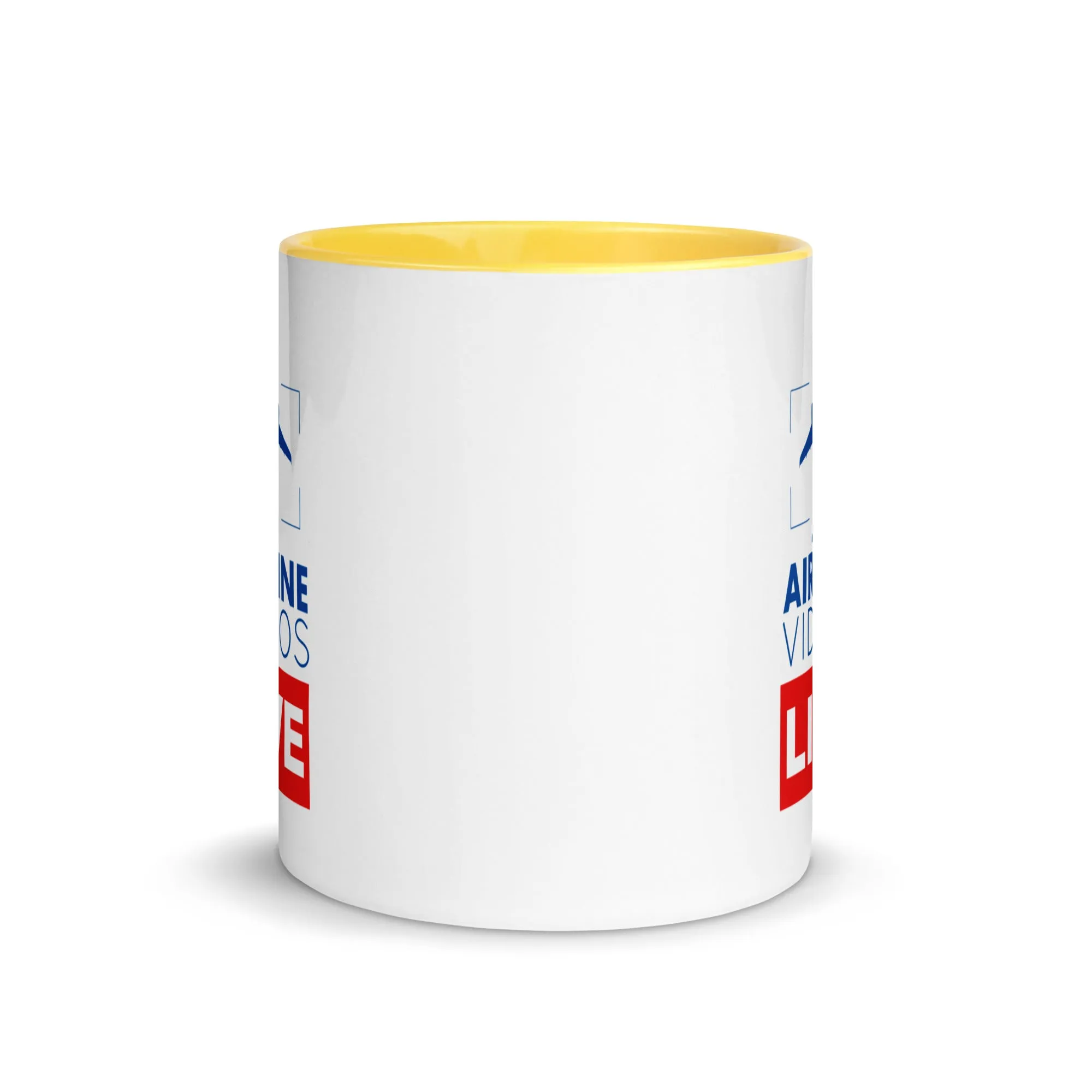 AIRLINE VIDEOS LIVE Mug with Color Inside