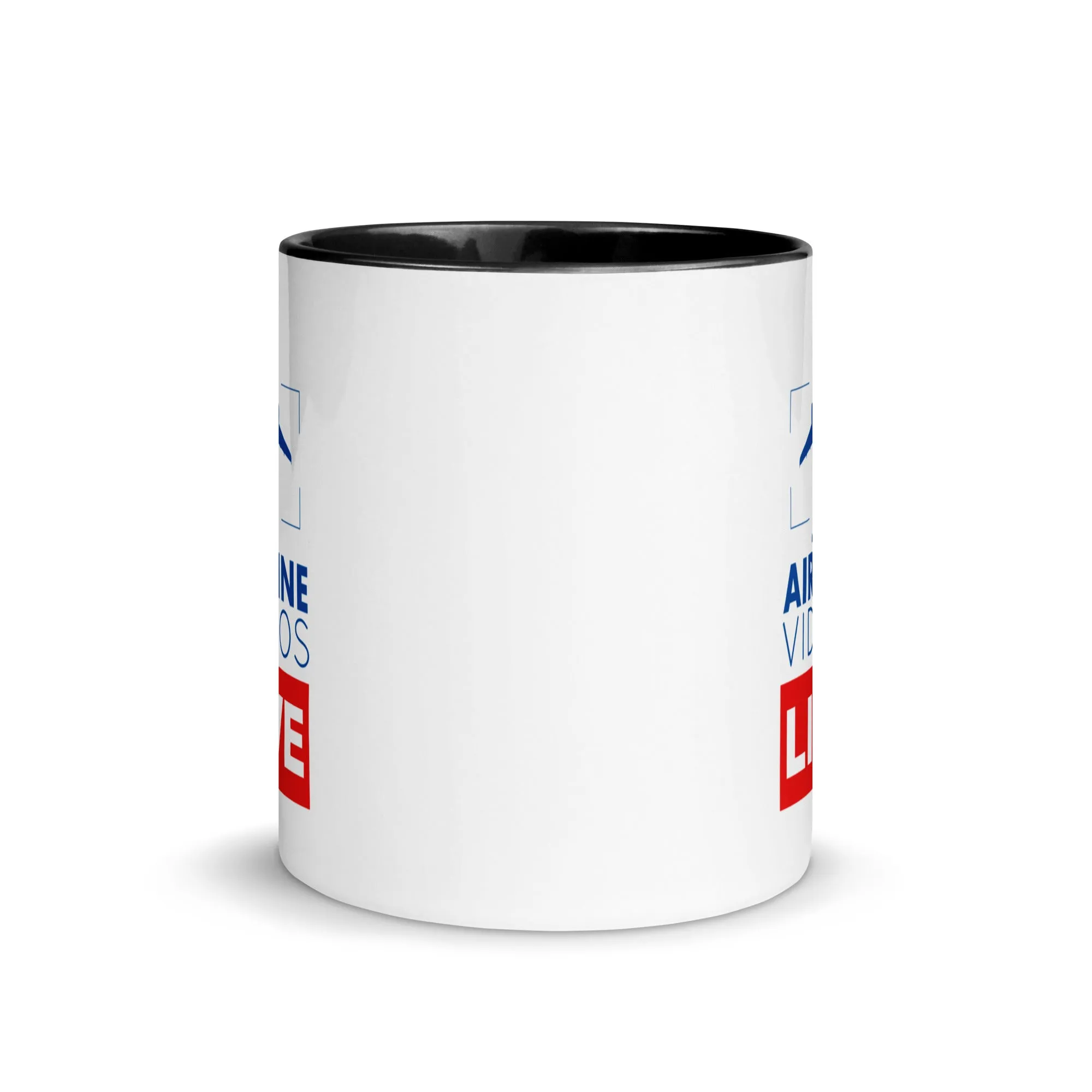 AIRLINE VIDEOS LIVE Mug with Color Inside