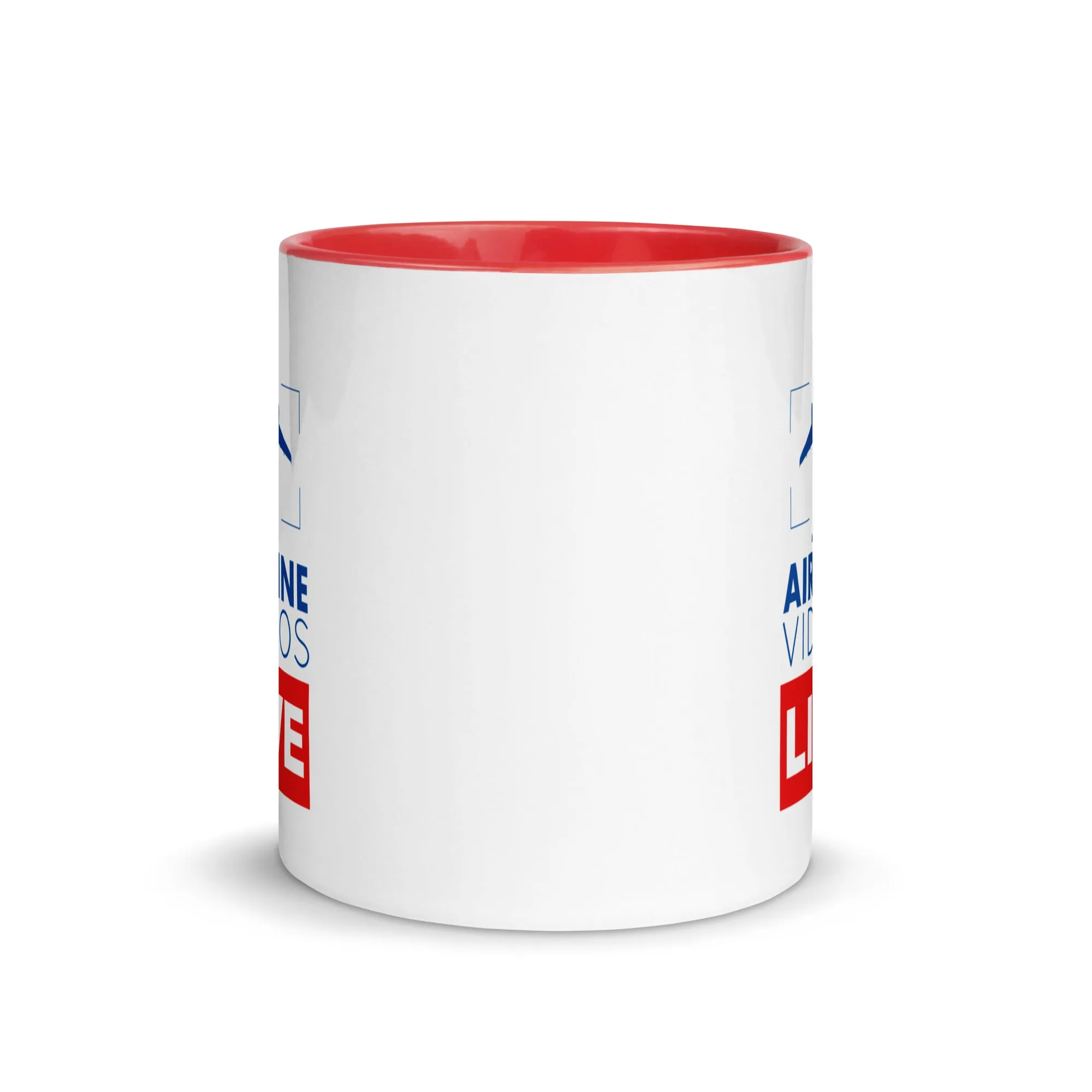 AIRLINE VIDEOS LIVE Mug with Color Inside