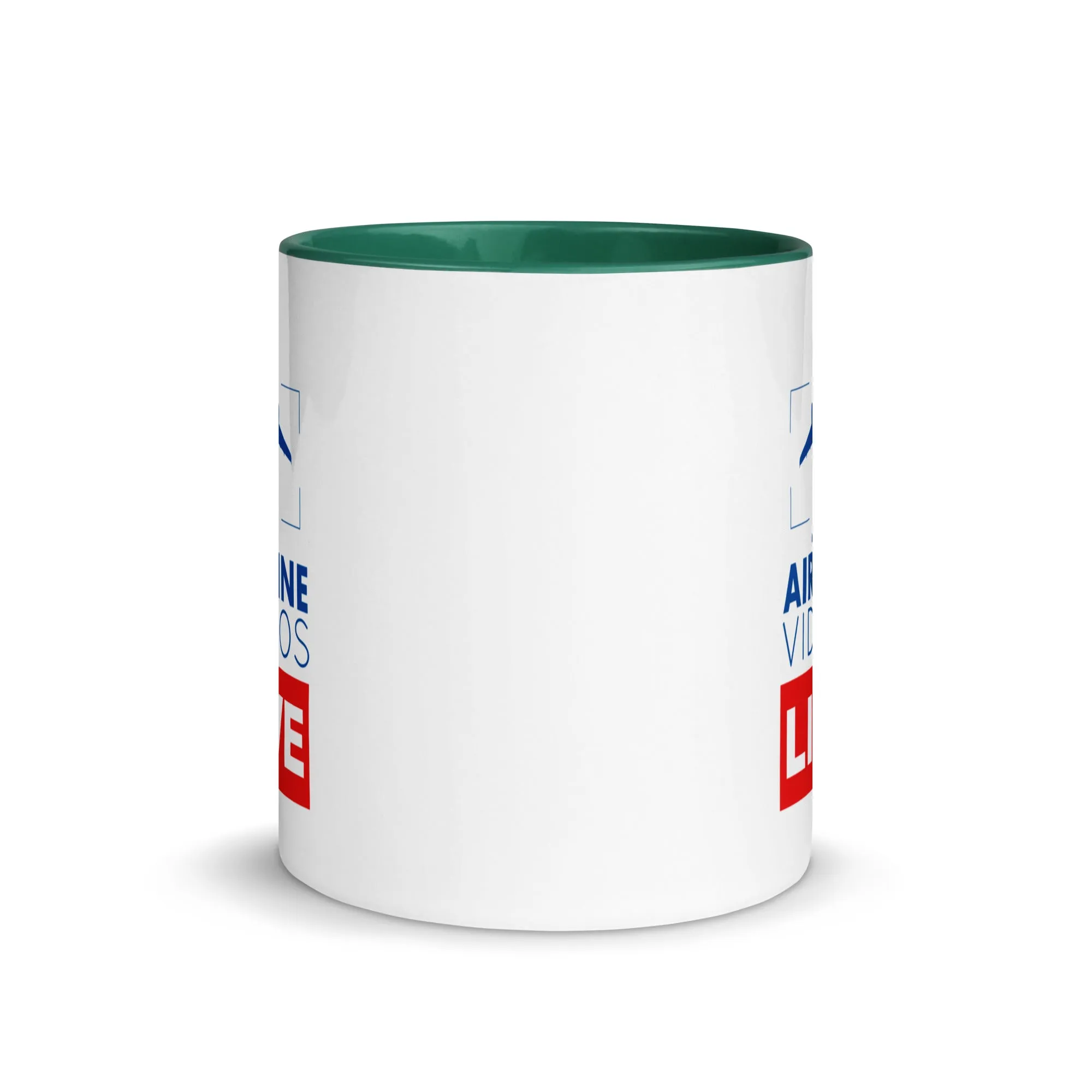 AIRLINE VIDEOS LIVE Mug with Color Inside