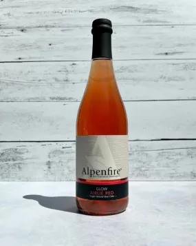 Alpenfire Cider - Glow - Airlie Red Single-Varietal Rosé 2023 (750mL)