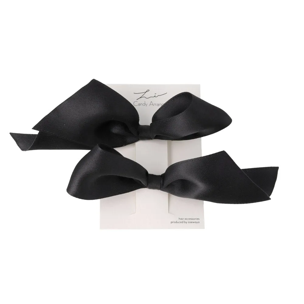 Asymmetrical Bow Pinch Clip Set