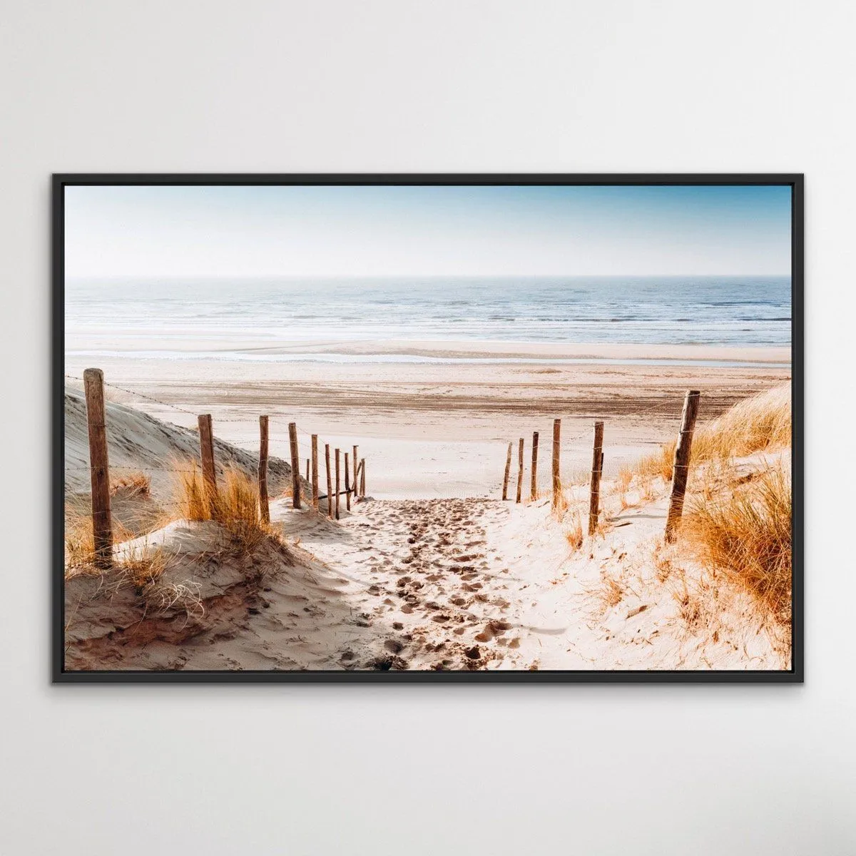 Beach Access - Photographic Beach Print on Canvas or Paper