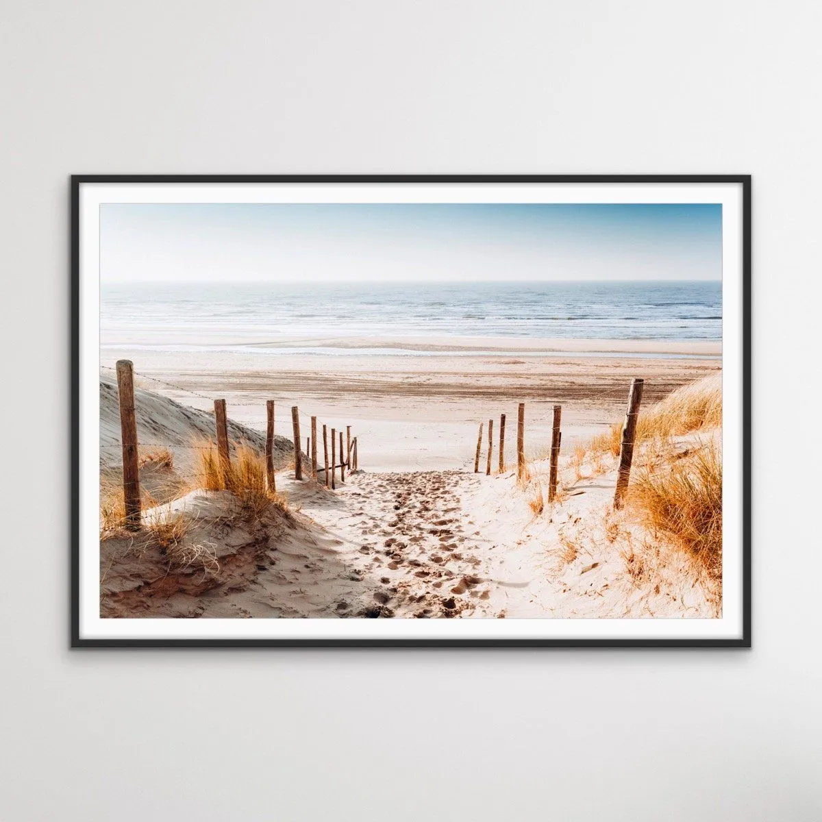 Beach Access - Photographic Beach Print on Canvas or Paper