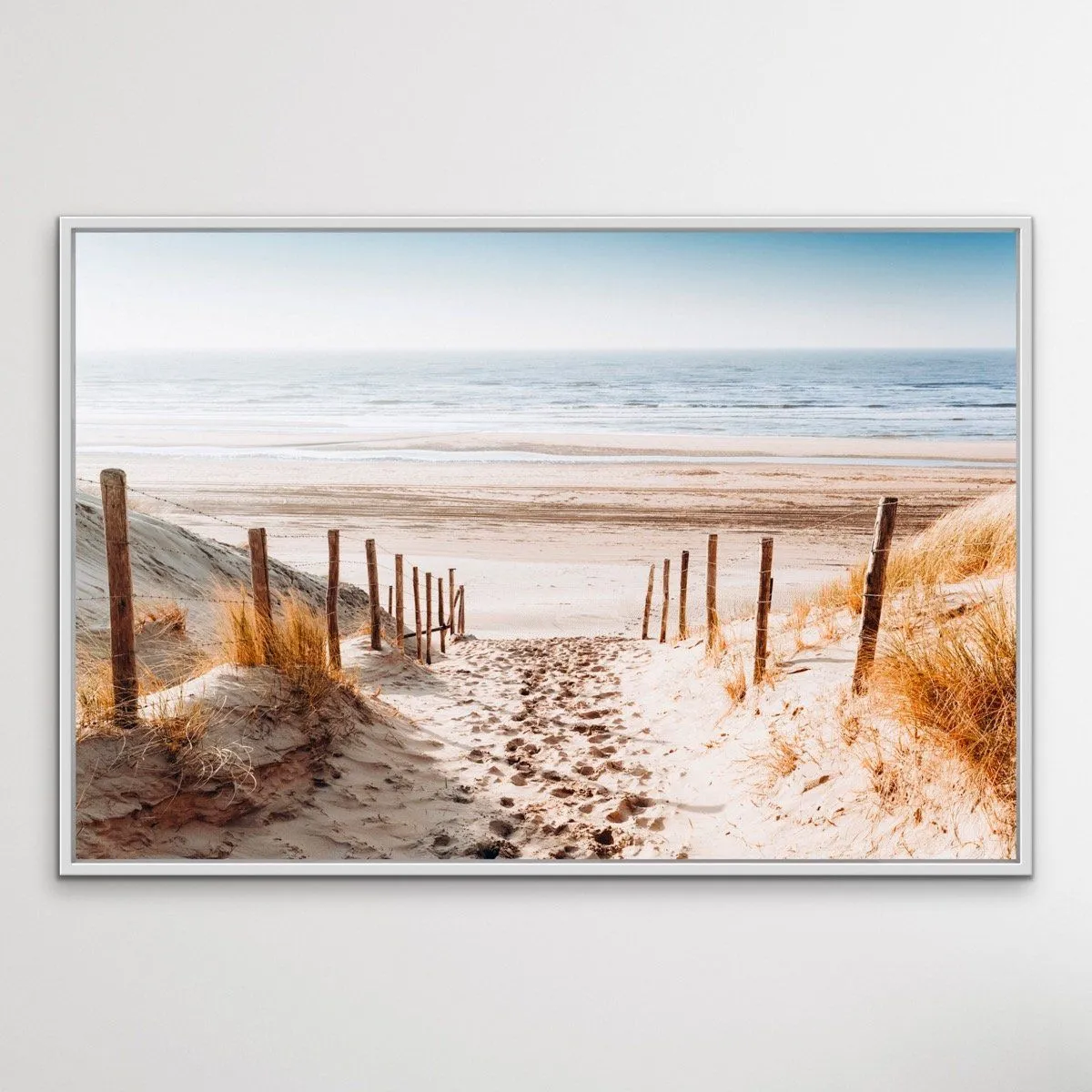 Beach Access - Photographic Beach Print on Canvas or Paper