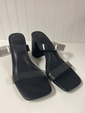 Black Sandals Heels Block A New Day, Size 10