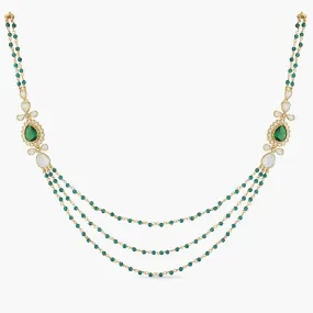 Classic Beads Layered Necklace