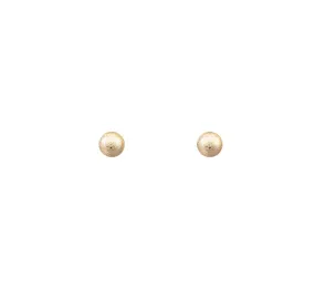 Classic Small Textured Ball Stud Earrings