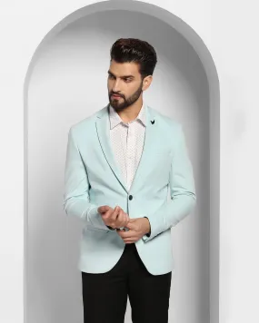 Formal Aqua Textured Blazer - Magnus