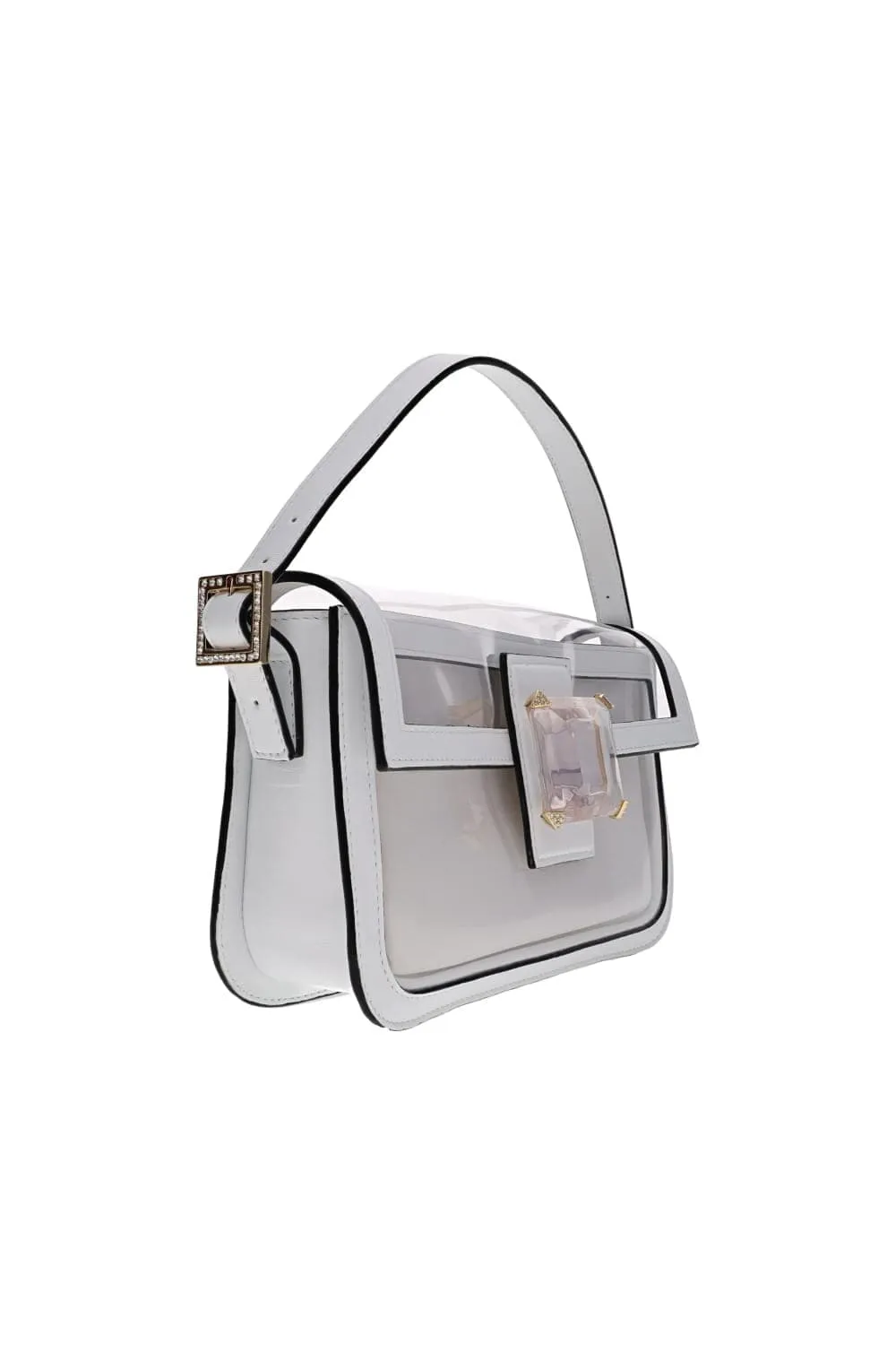 Habibi Transparent Jelly Shoulder Bag