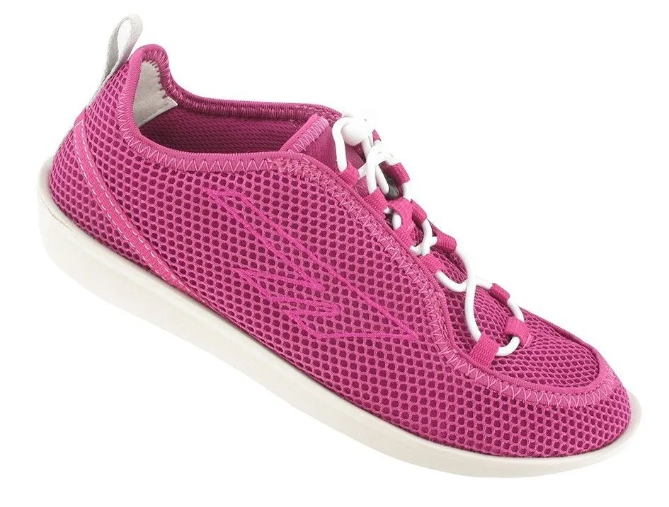 Hi-Tec Zuuk Womens Lightweight Shoe Mesh (Pink & White)