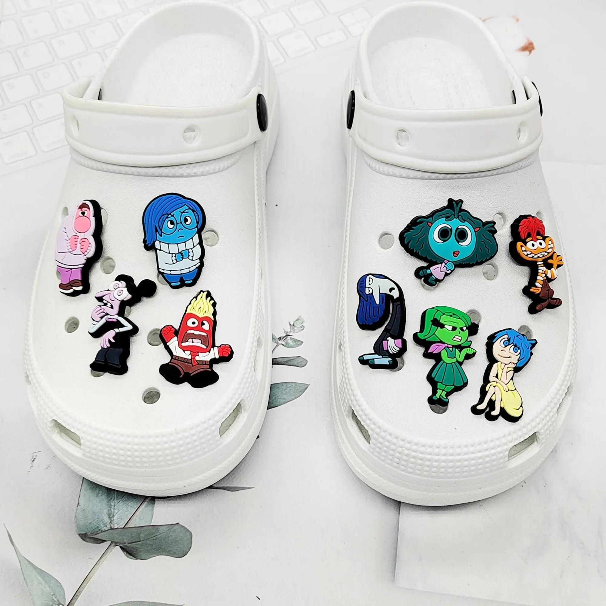 Inside Out 2 Character Croc Charms: Emotions on Your Feet