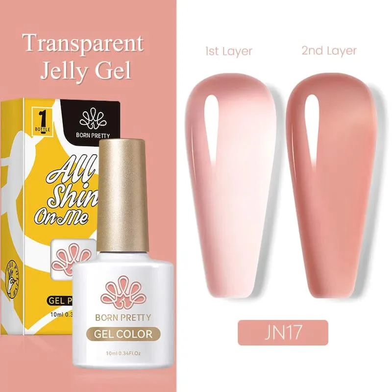 Jelly Nude Gel Polish Born Pretty