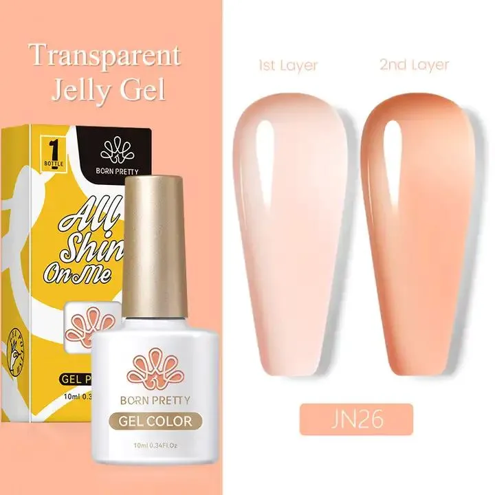 Jelly Nude Gel Polish Born Pretty