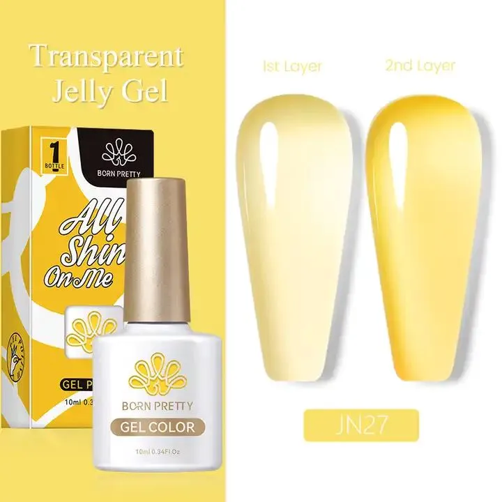 Jelly Nude Gel Polish Born Pretty