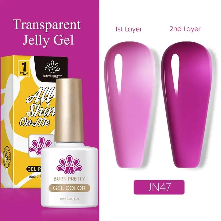 Jelly Nude Gel Polish Born Pretty