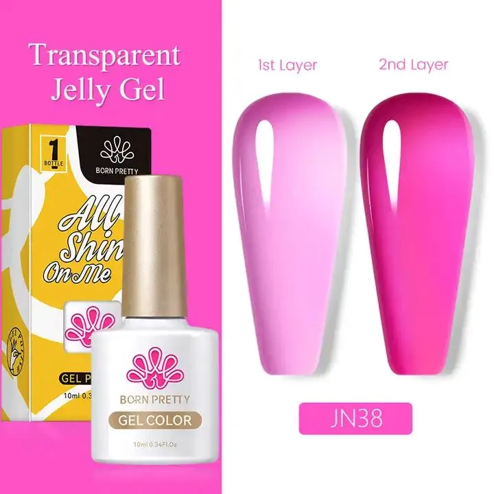 Jelly Nude Gel Polish Born Pretty