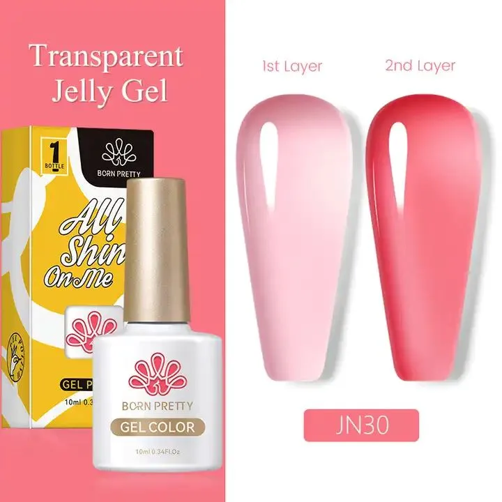 Jelly Nude Gel Polish Born Pretty