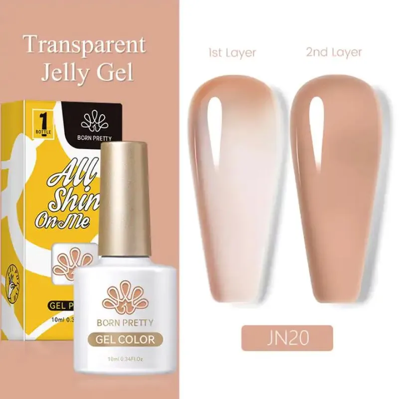 Jelly Nude Gel Polish Born Pretty