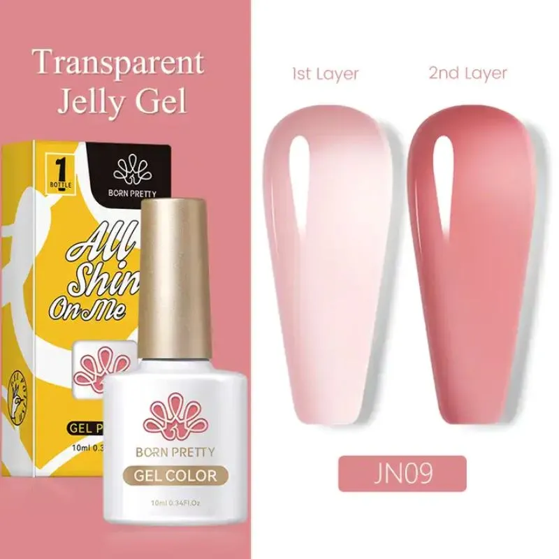 Jelly Nude Gel Polish Born Pretty