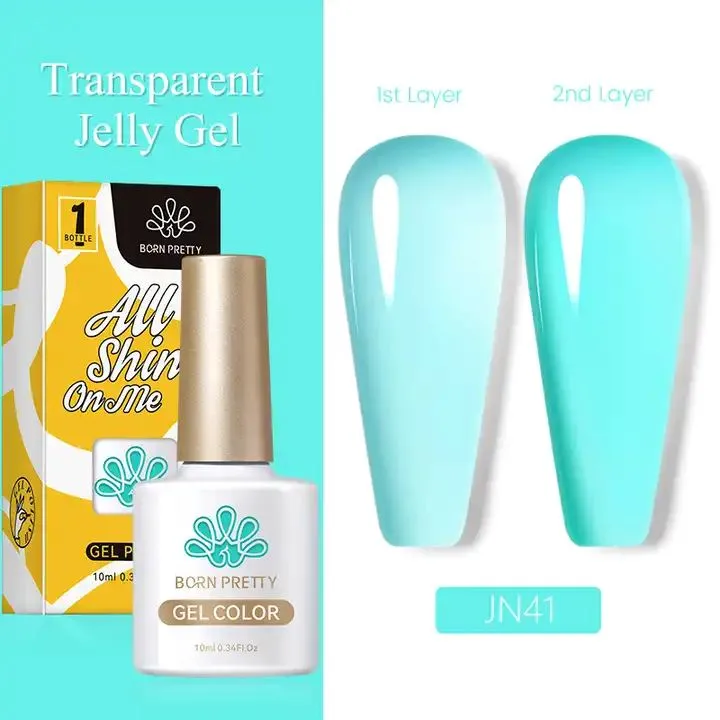 Jelly Nude Gel Polish Born Pretty