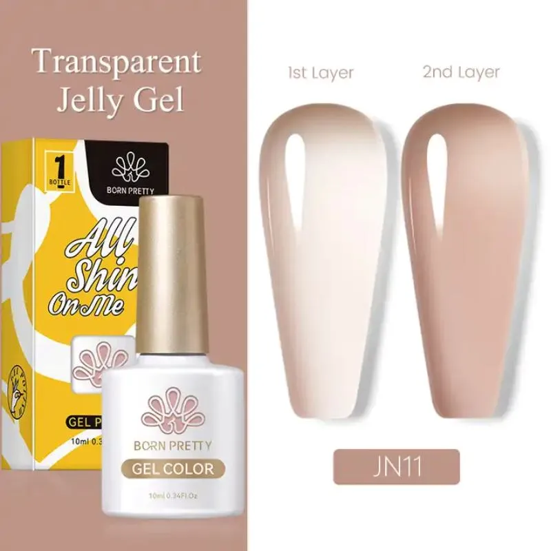 Jelly Nude Gel Polish Born Pretty