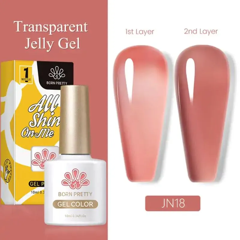 Jelly Nude Gel Polish Born Pretty