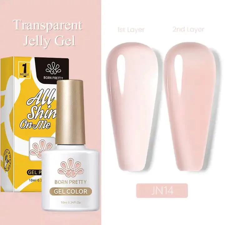 Jelly Nude Gel Polish Born Pretty