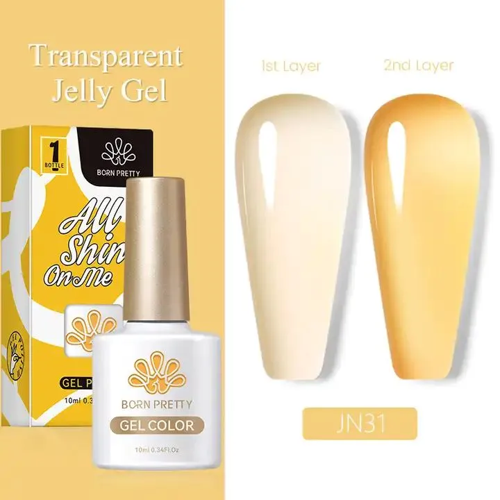 Jelly Nude Gel Polish Born Pretty