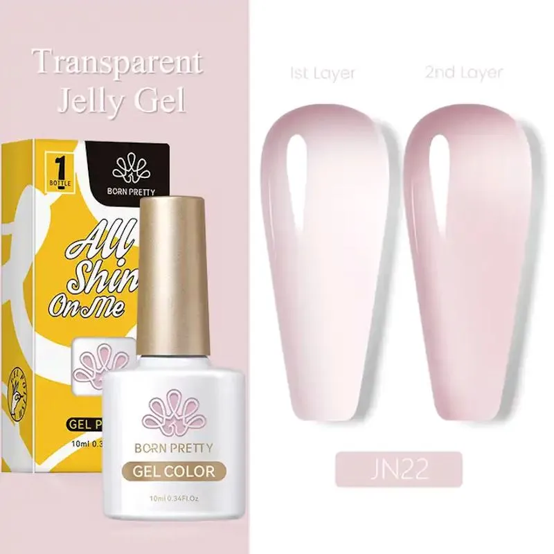 Jelly Nude Gel Polish Born Pretty