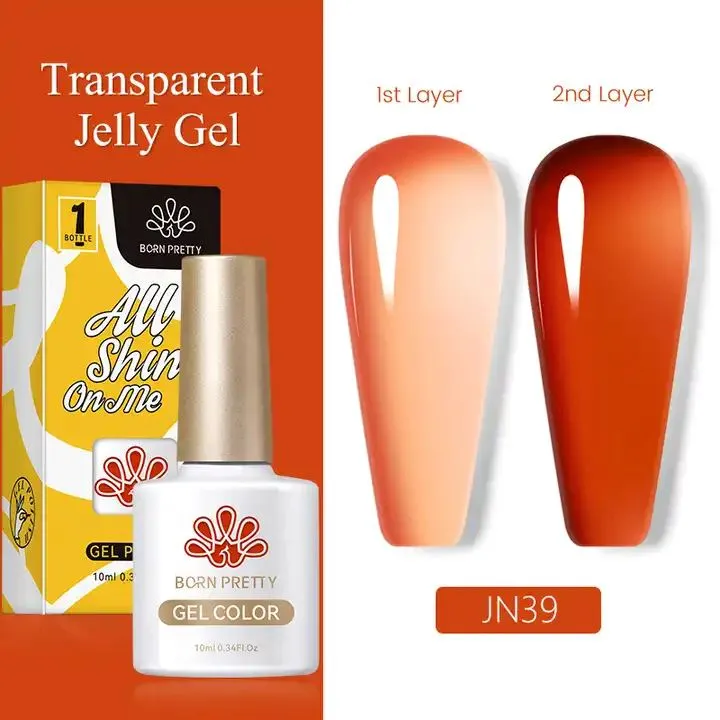 Jelly Nude Gel Polish Born Pretty