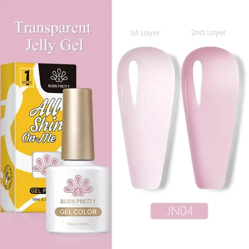 Jelly Nude Gel Polish Born Pretty