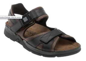 Mephisto Shark Sandal Dark Brown