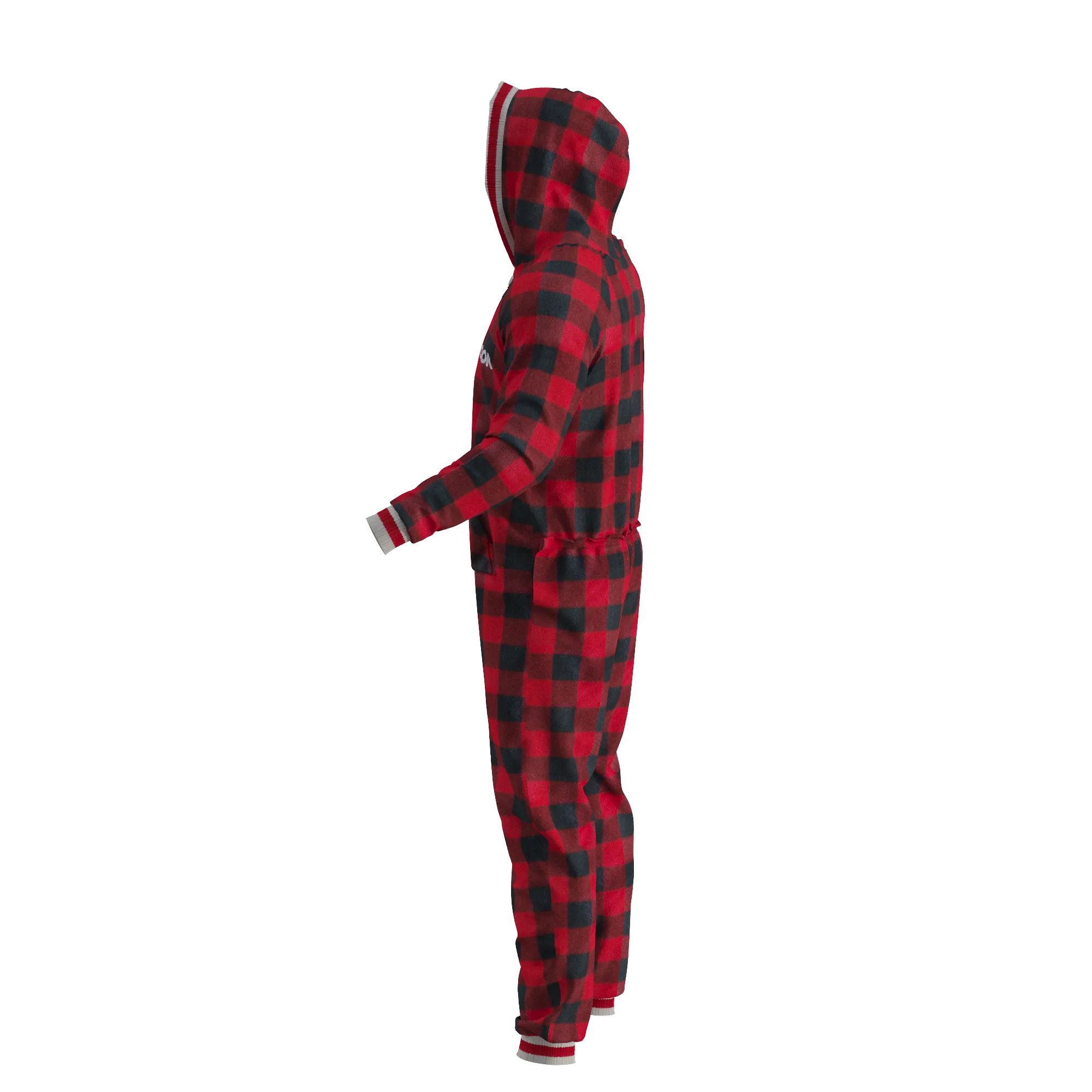 Pook Onesie - Red (Adult Unisex)