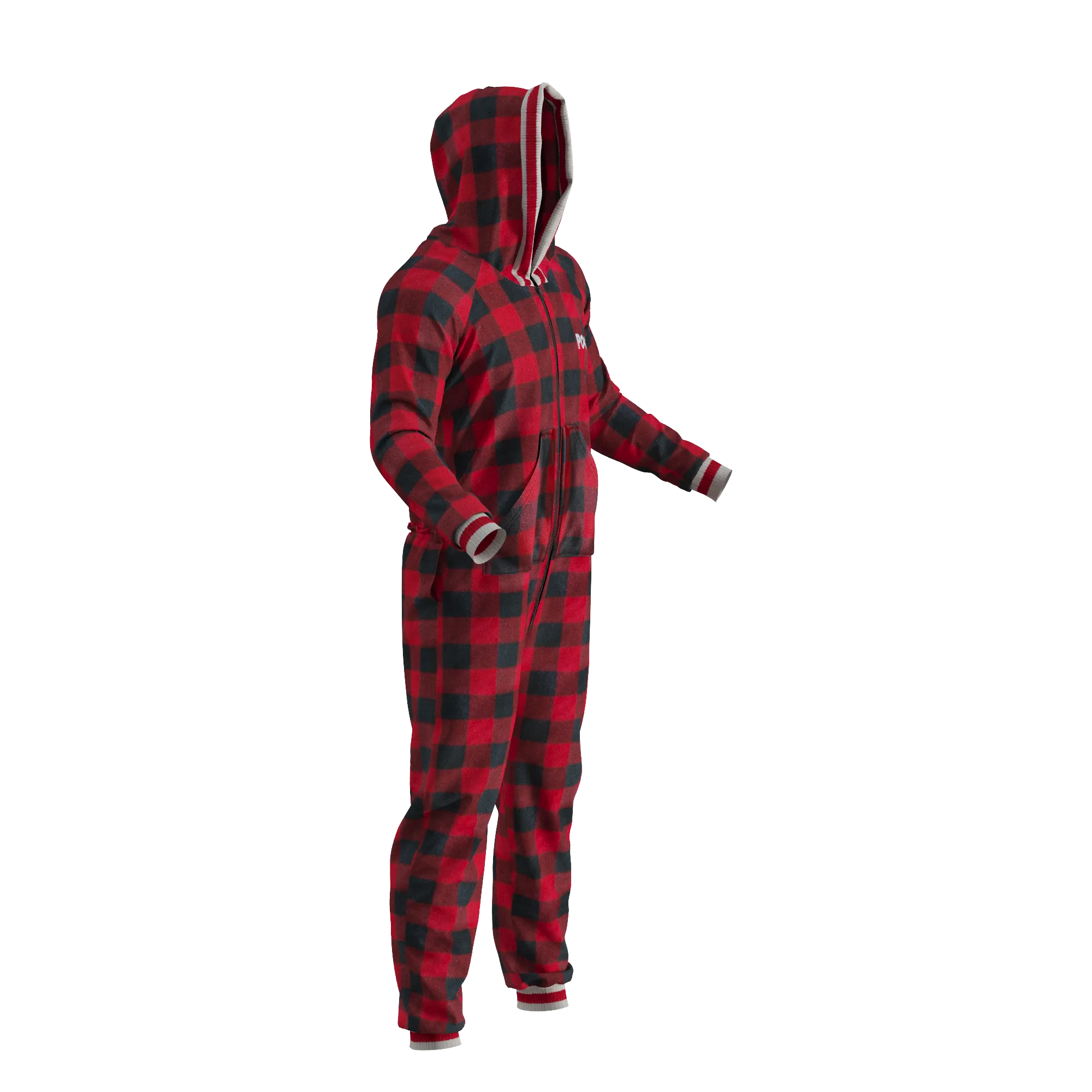 Pook Onesie - Red (Adult Unisex)