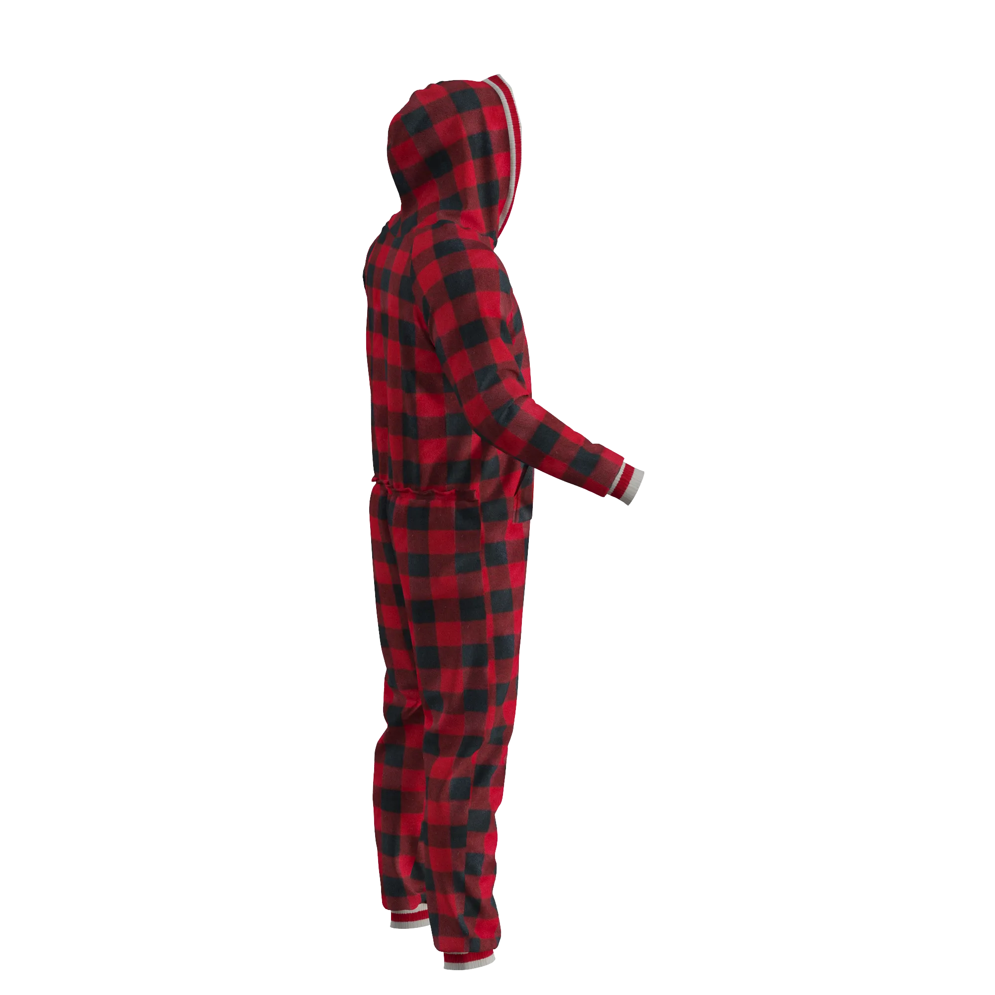 Pook Onesie - Red (Adult Unisex)