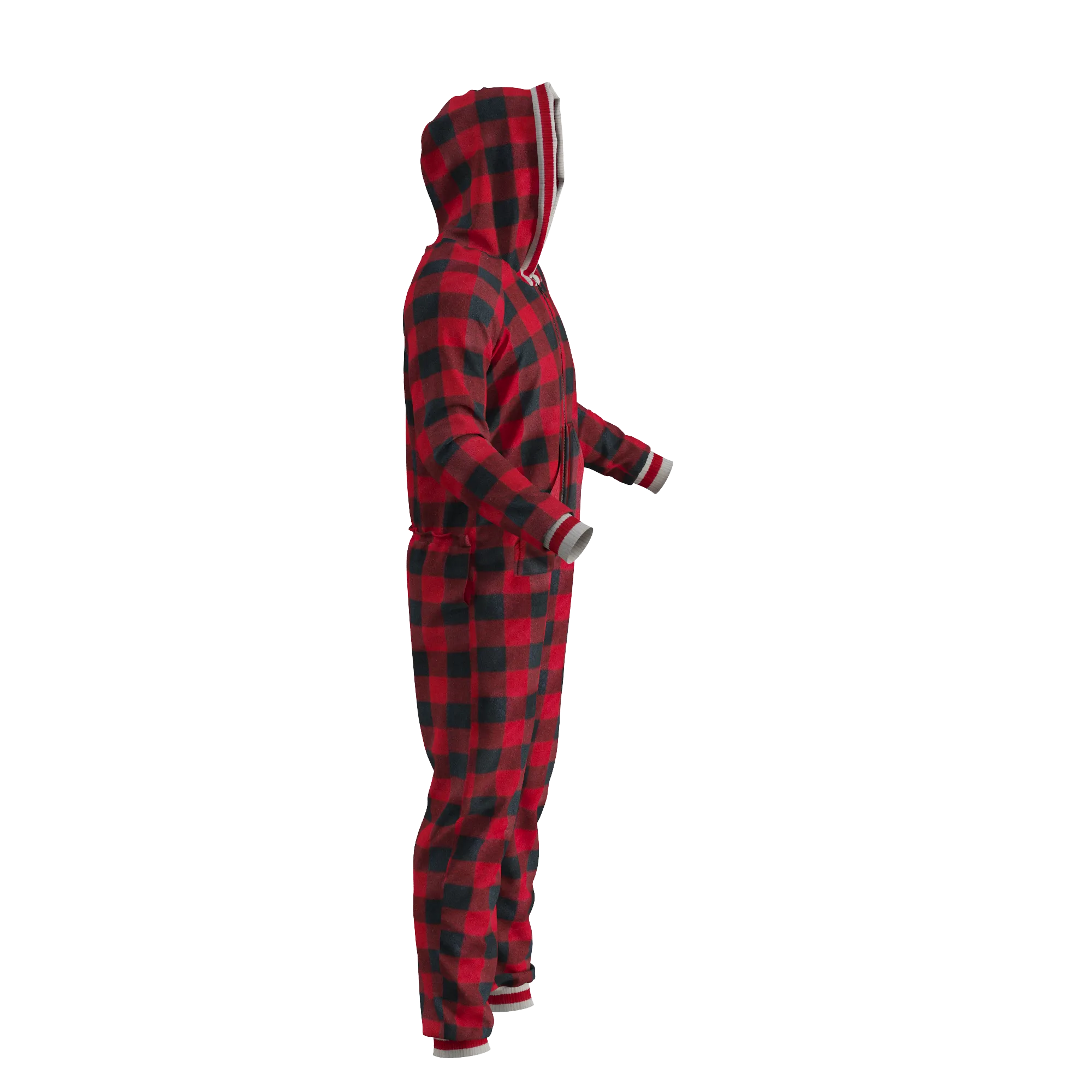 Pook Onesie - Red (Adult Unisex)