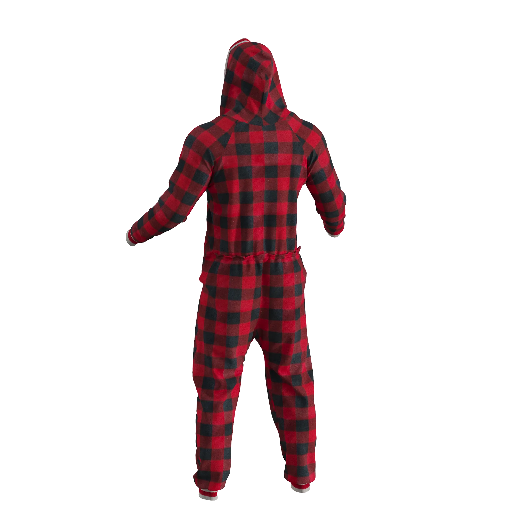 Pook Onesie - Red (Adult Unisex)