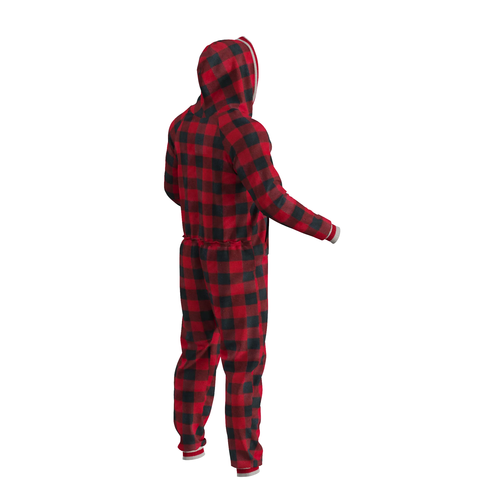 Pook Onesie - Red (Adult Unisex)