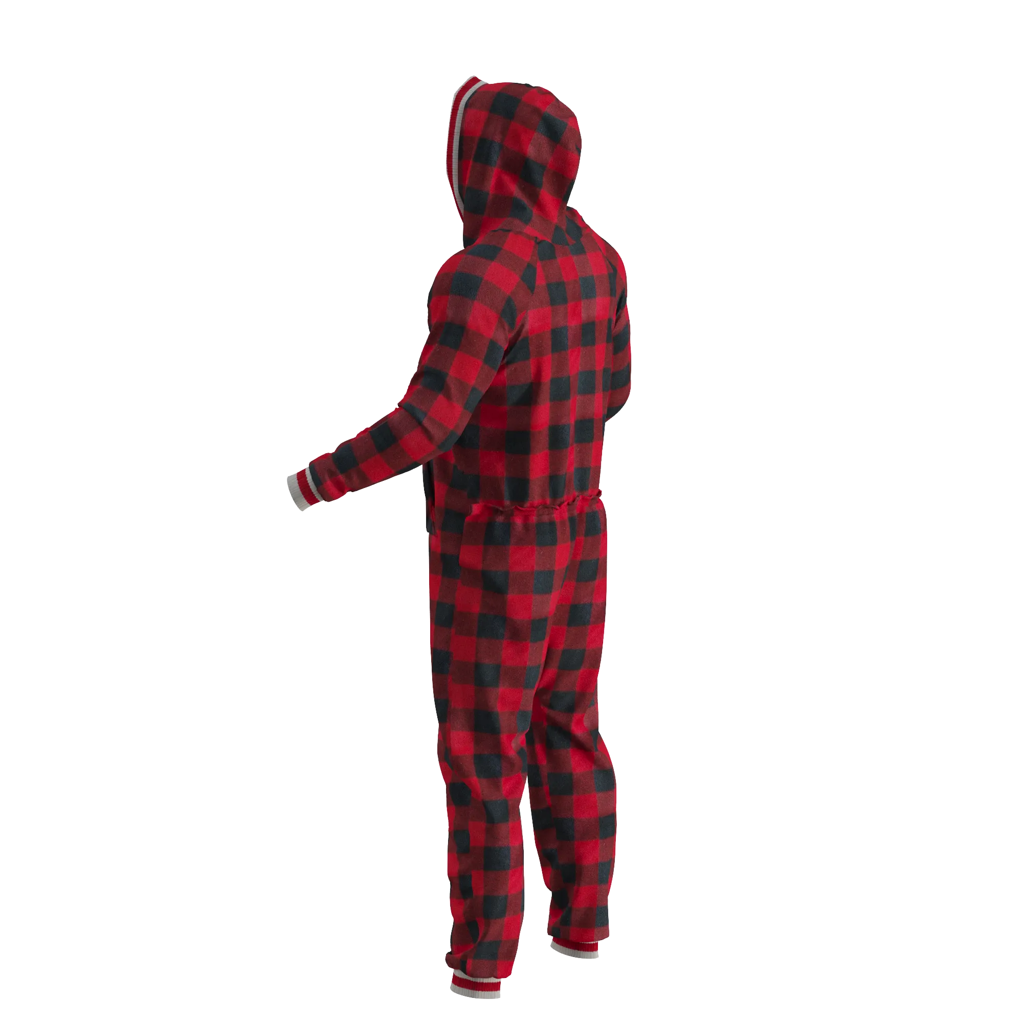 Pook Onesie - Red (Adult Unisex)