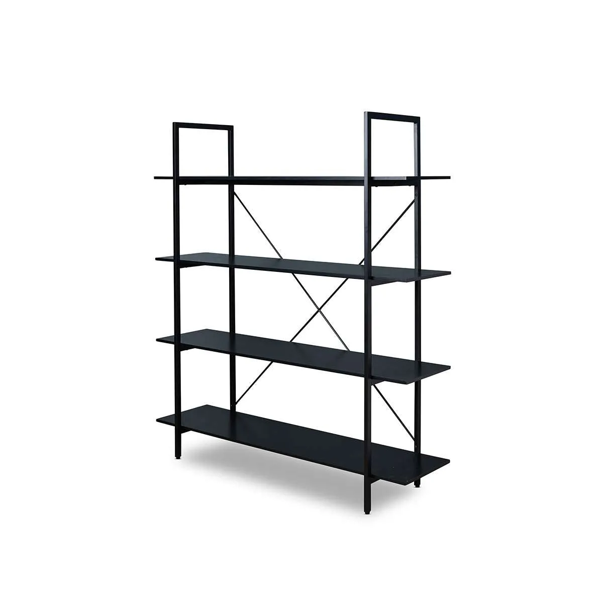 Porto Bookcase - All Black