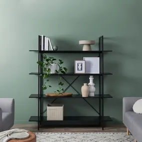 Porto Bookcase - All Black