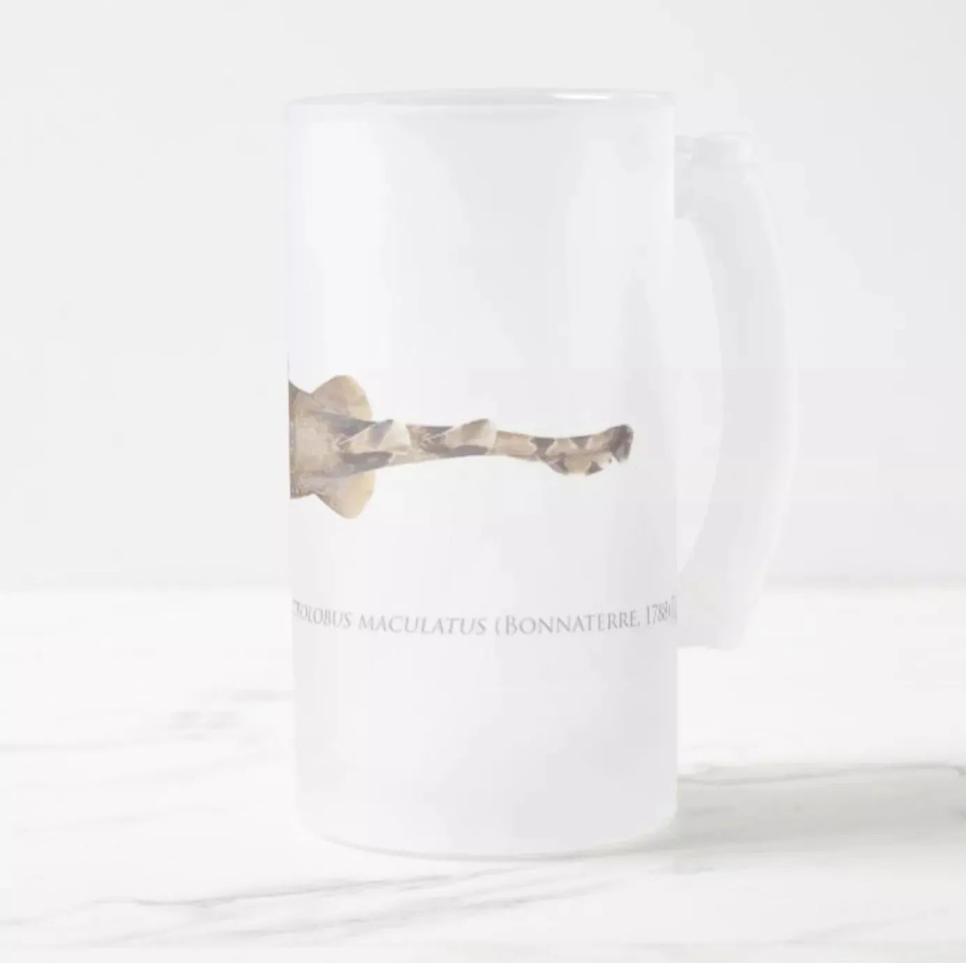 Spotted Wobbegong - Frosted Glass Stein