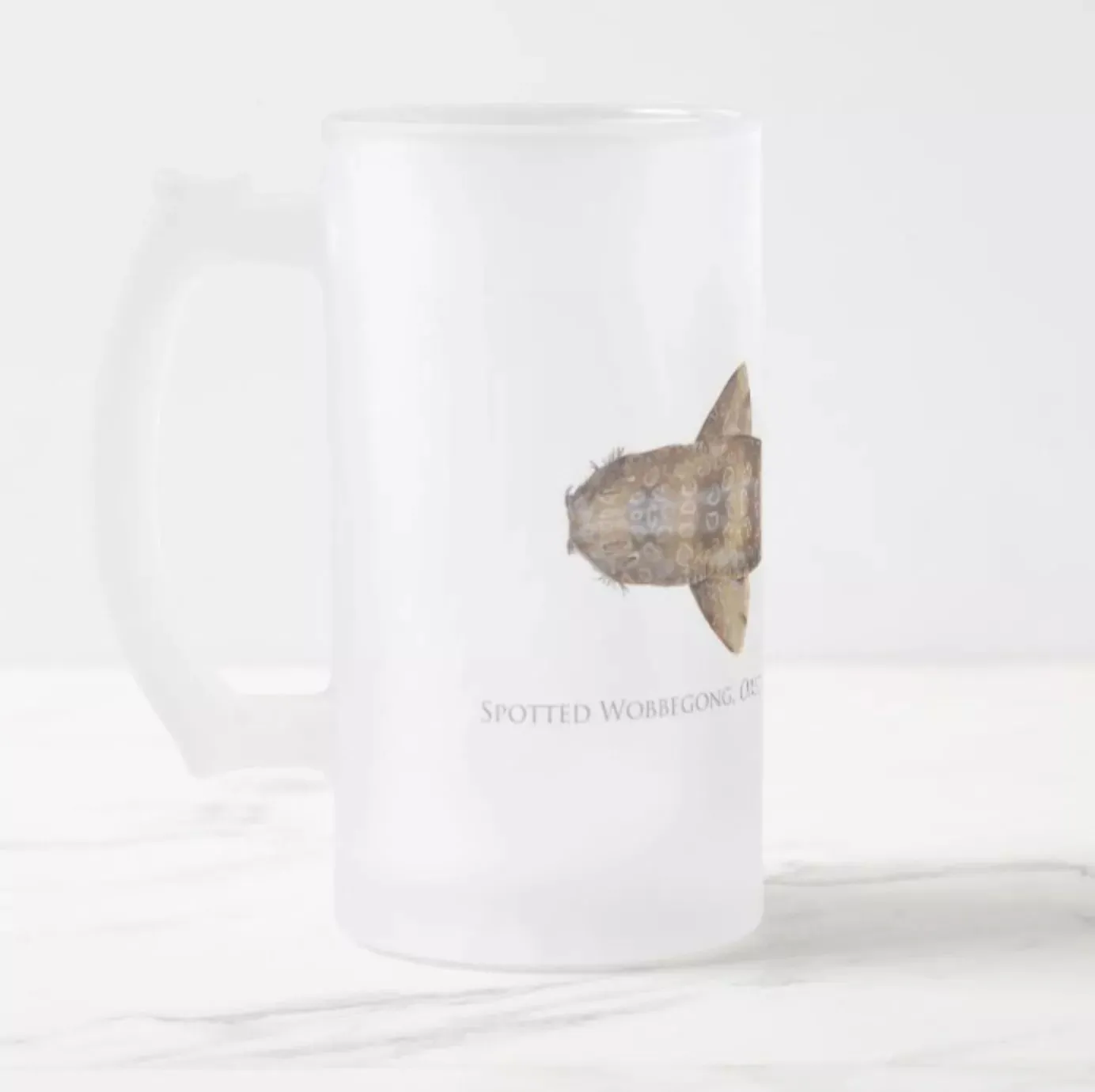 Spotted Wobbegong - Frosted Glass Stein