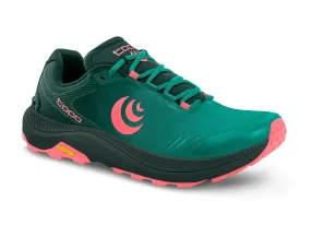 Topo Athletic Women's MT 5 Trail Runner - Emerald/Pink