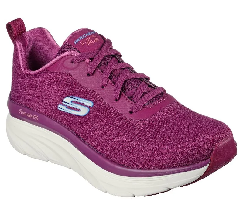 Women's Wide Fit Skechers 149815 Daily Beauty D'lux Vegan Walker Sneakers